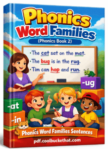 Phonics Word Families (Phonics Book 2)